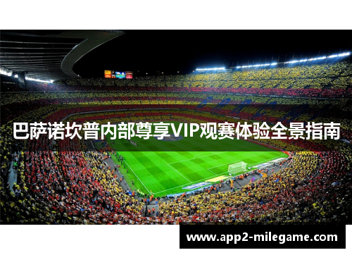 巴萨诺坎普内部尊享VIP观赛体验全景指南
