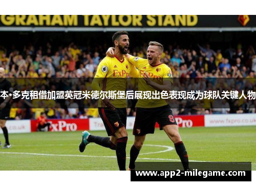 本·多克租借加盟英冠米德尔斯堡后展现出色表现成为球队关键人物